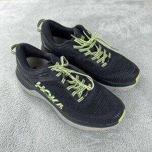 Hoka One One Bondi 7 Black Running Shoes Men’s Size 9 US